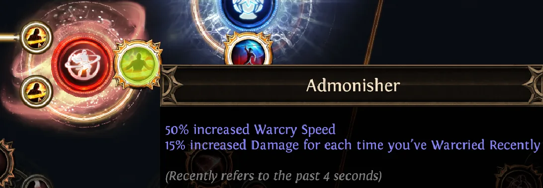 Нод — increased damage за каждый Warcry